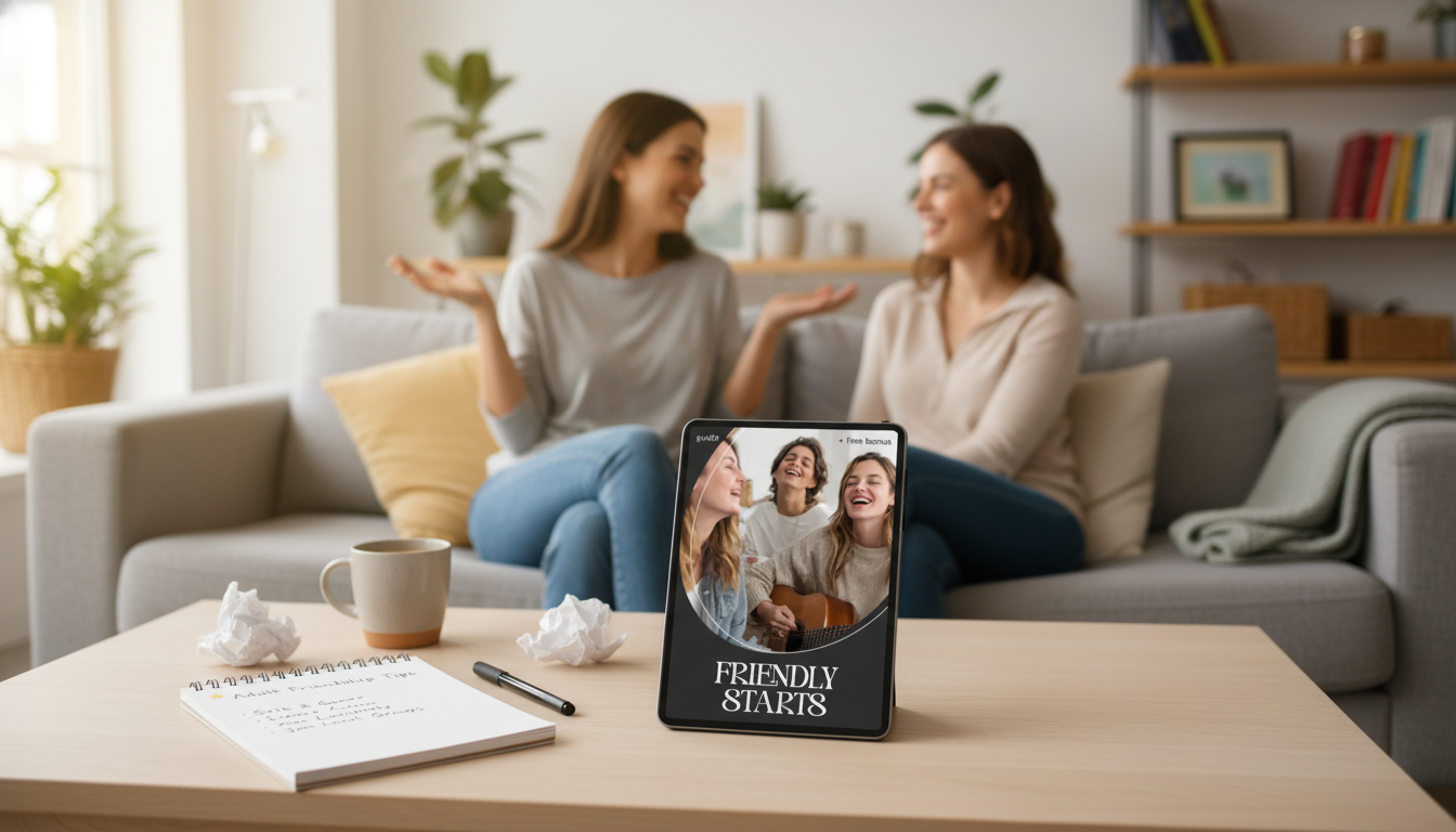 Adult Friendship Tips: Build Social Confidence Fast