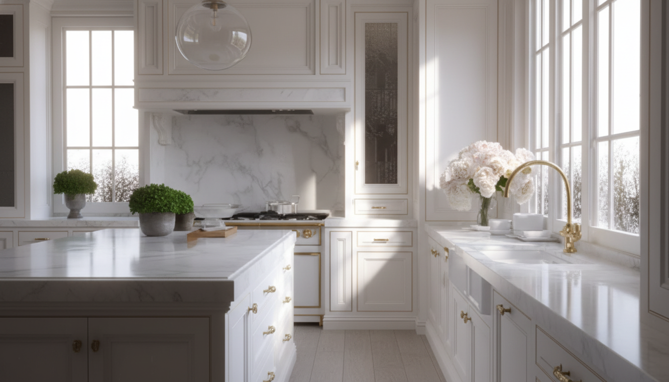 Traditional Kitchens, Updated: Layout, Lighting & Finishes