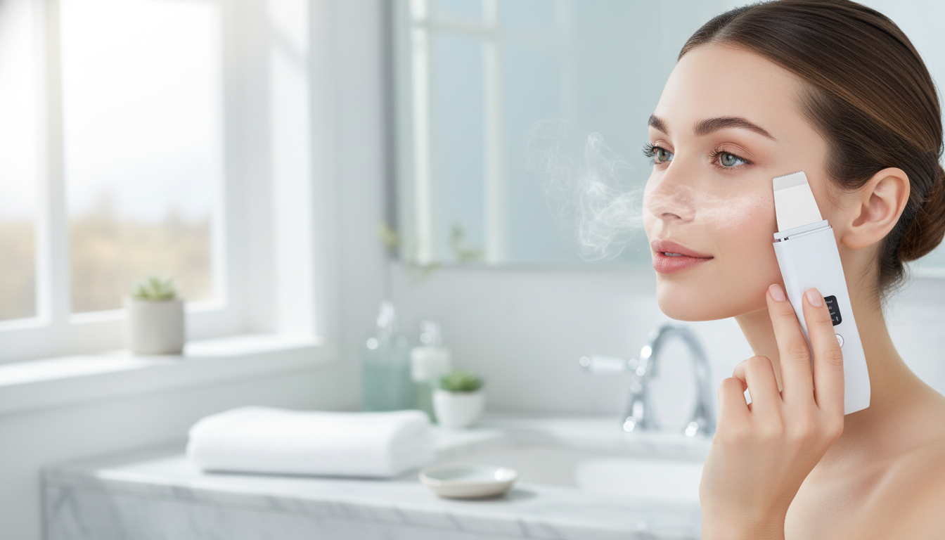 Ultrasonic Blackhead Remover Scrubber: How to Use Safely